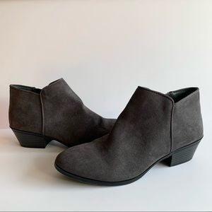 Style & Co Gray Ankle Boots